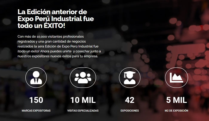 GH จะเข้าร่วมงาน Expo Peru Industrial