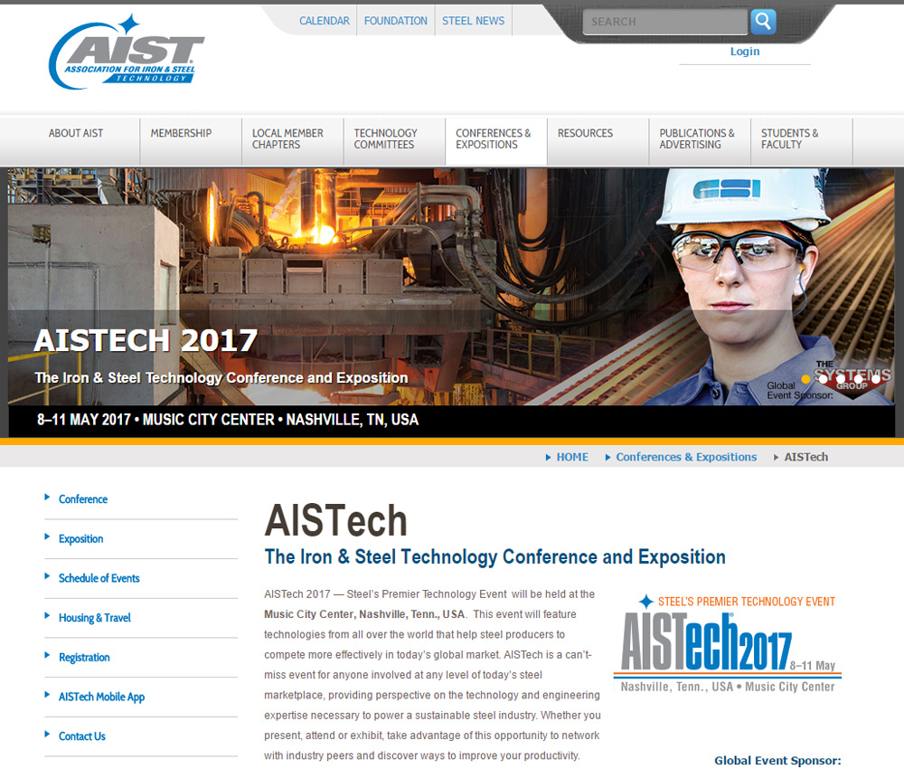 ทางบริษัท GH เข้าร่วมงาน the AISTech 2017